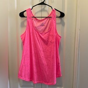 Bobbie brook NWOT Hot Pink tank top